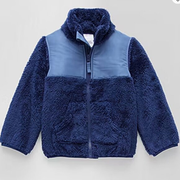 Okie Dokie - Sherpa Boys Fleece Midweight Jacket - Picture 1 of 3